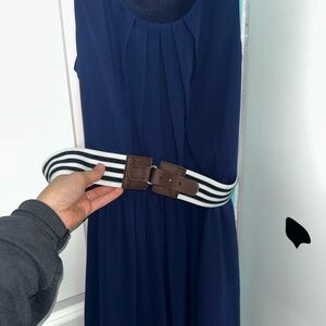 Iz Byer Navy Blue Dress